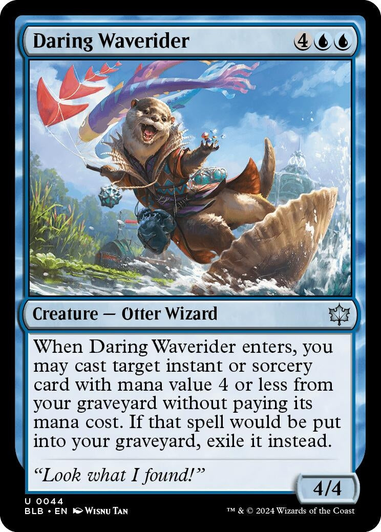 Image for Daring Waverider (44) (Bloomburrow) - Magic: The Gathering