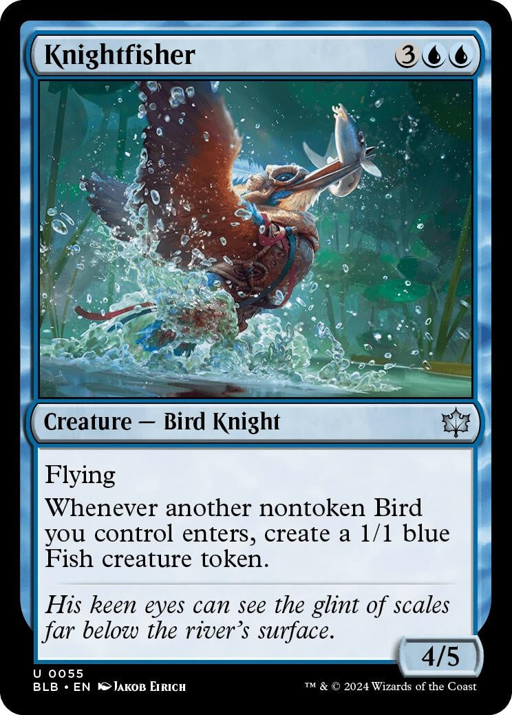 Image for Knightfisher (55) (Bloomburrow) - Magic: The Gathering