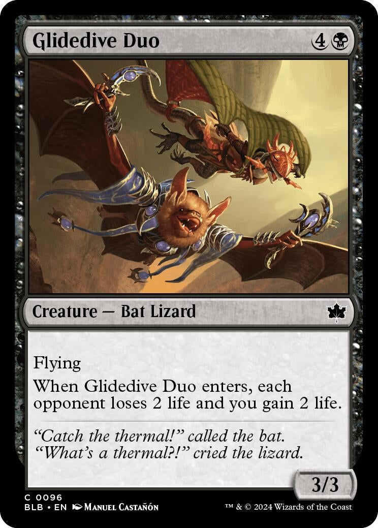 Image for Glidedive Duo (96) (Bloomburrow) - Magic: The Gathering