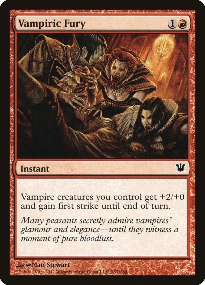 Vampiric Fury (167) (Innistrad)