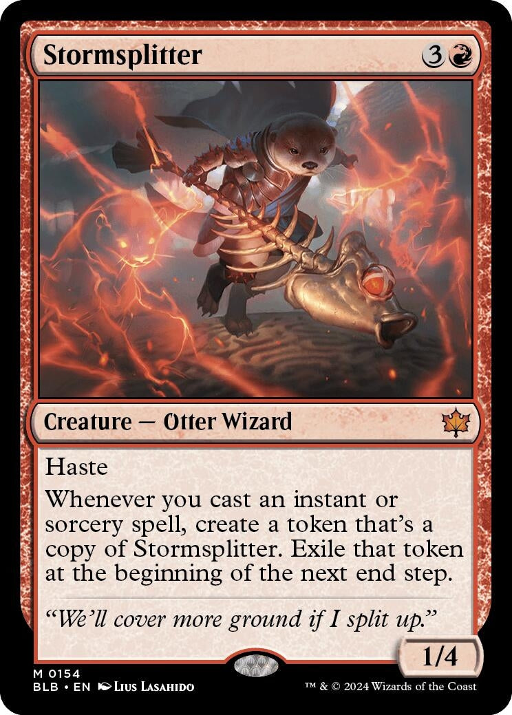 Stormsplitter (154) (Bloomburrow)