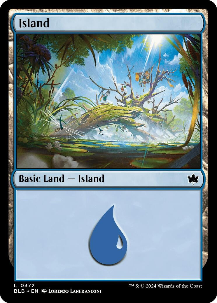 Image for Island (0372) (372) (Bloomburrow) - Magic: The Gathering