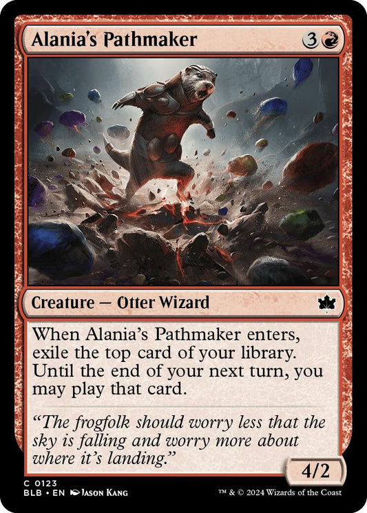 Image for Alania's Pathmaker (123) (Bloomburrow) - Magic: The Gathering
