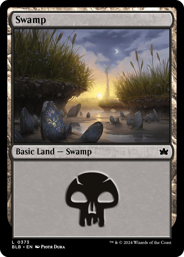 Image for Swamp (0373) (373) (Bloomburrow) - Magic: The Gathering