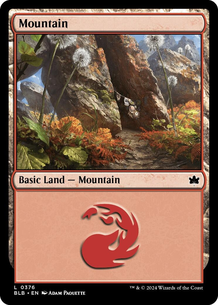 Mountain (0376) (376) (Bloomburrow)