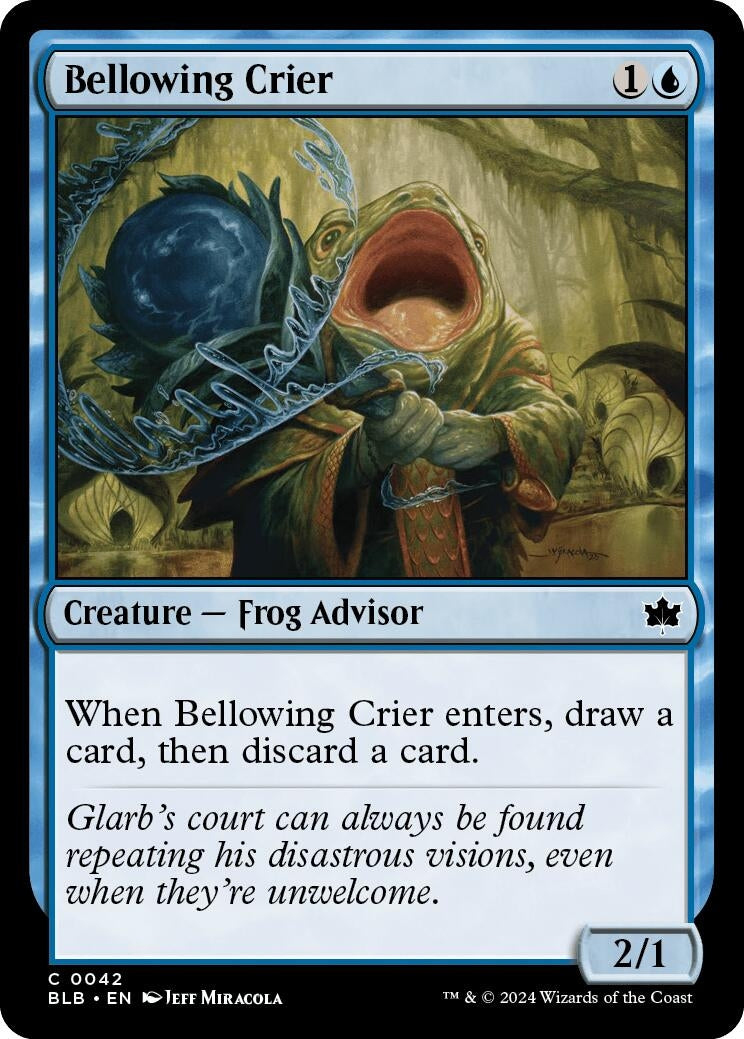 Image for Bellowing Crier (42) (Bloomburrow) - Magic: The Gathering
