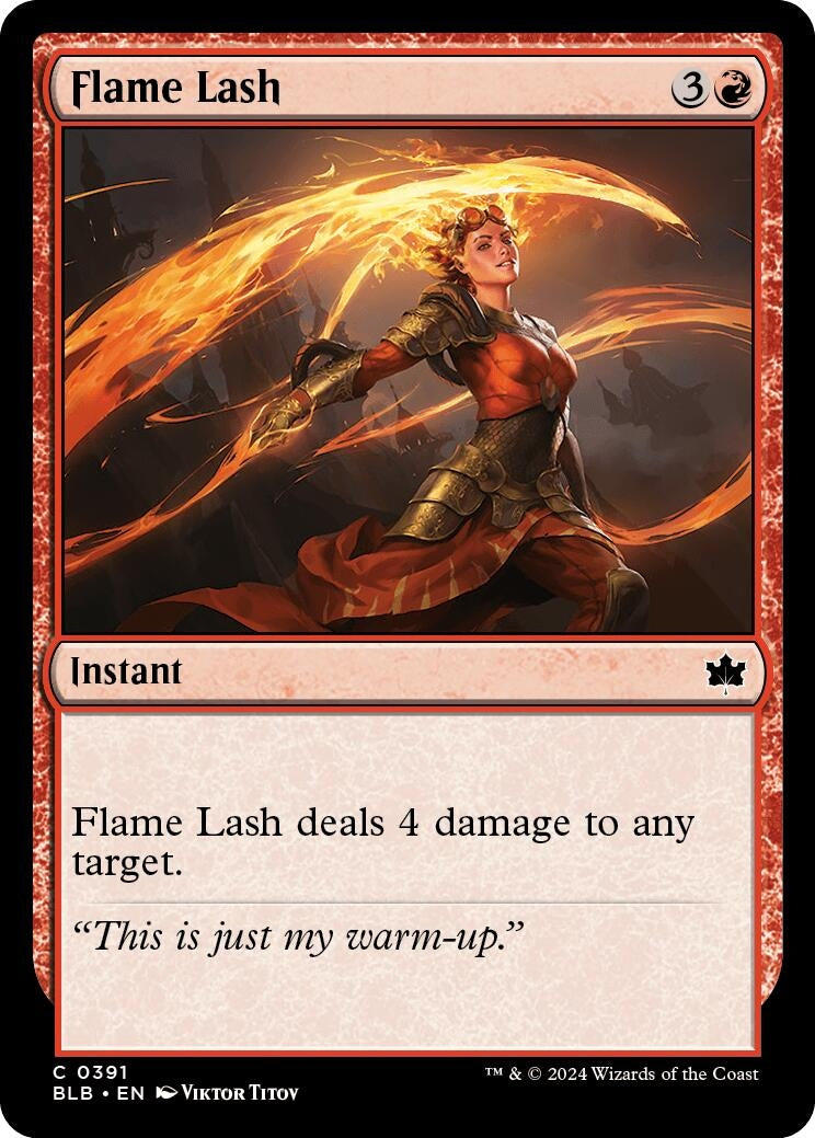 Image for Flame Lash (391) (Bloomburrow) - Magic: The Gathering