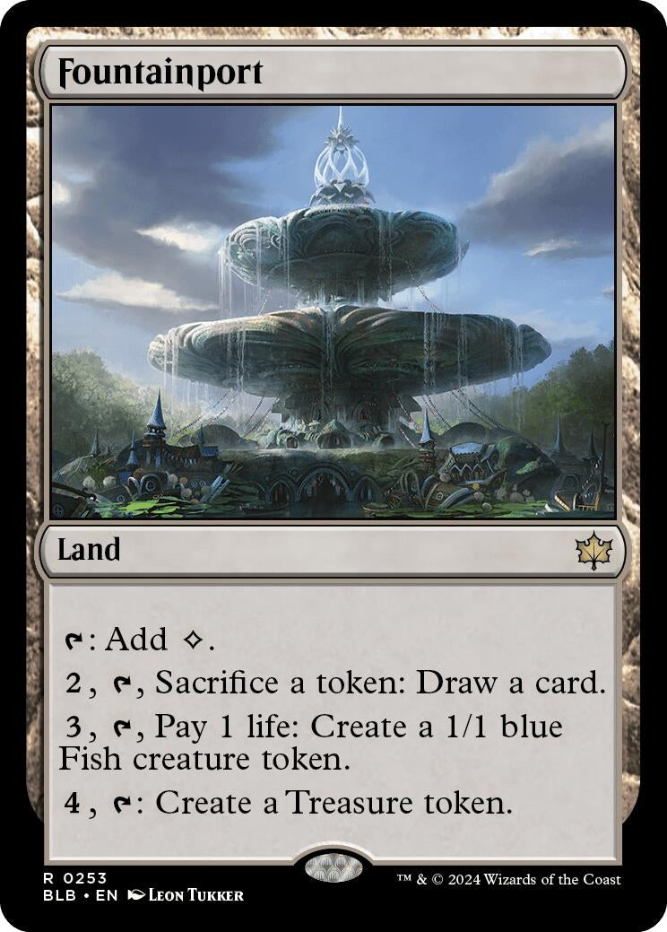 Image for Fountainport (253) (Bloomburrow) - Magic: The Gathering