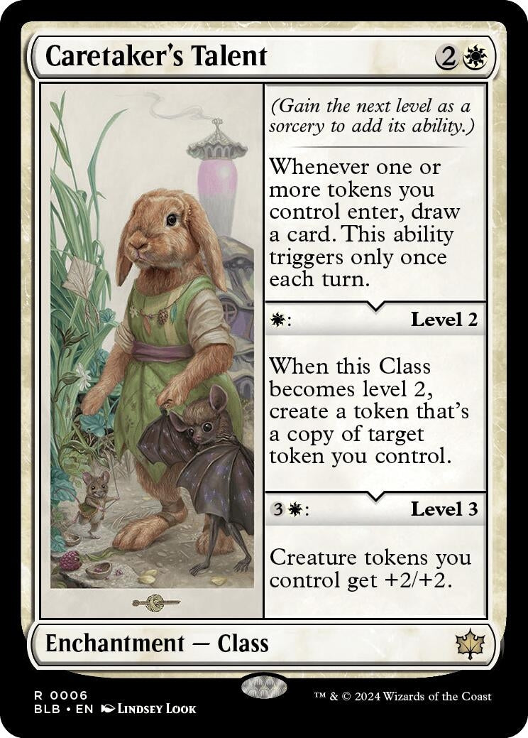 Caretaker's Talent (6) (Bloomburrow)
