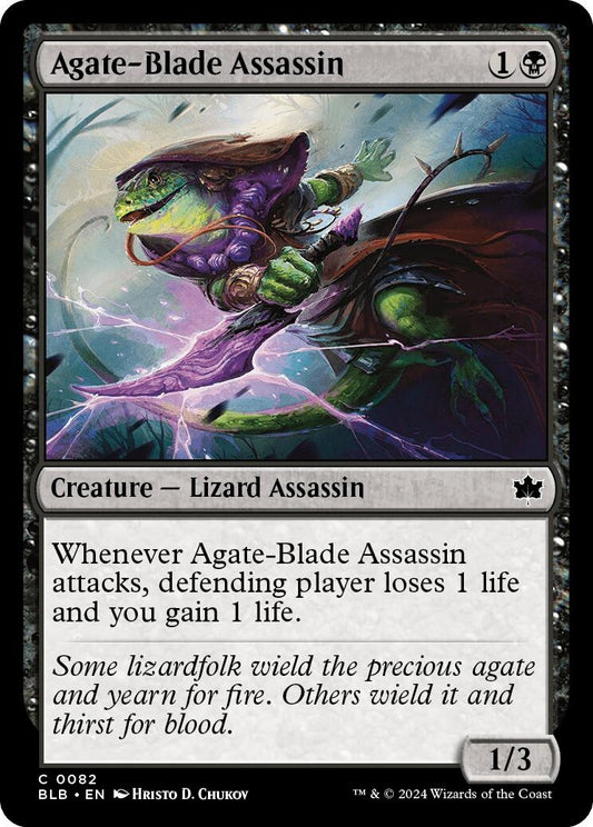 Agate-Blade Assassin (82) (Bloomburrow)