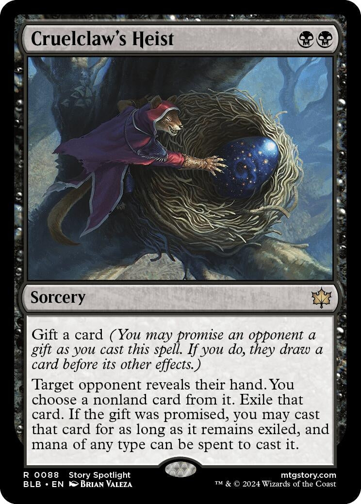 Cruelclaw's Heist (88) (Bloomburrow)