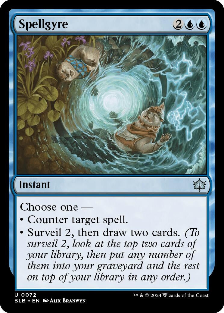 Image for Spellgyre (72) (Bloomburrow) - Magic: The Gathering