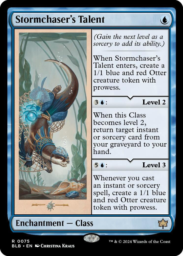 Stormchaser's Talent (75) (Bloomburrow) (BLB)