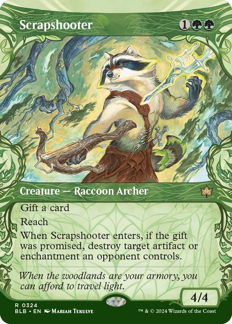 Image for Scrapshooter (Showcase) (324) (Bloomburrow) - Magic: The Gathering