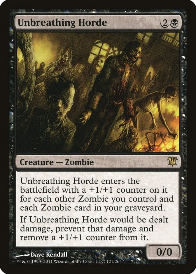 Image for Unbreathing Horde (121) (Innistrad) - Magic: The Gathering