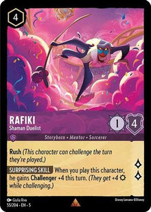 Rafiki - Shaman Duelist (55/204) - Shimmering Skies