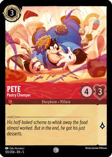Pete - Pastry Chomper (120/204) - Shimmering Skies Cold Foil
