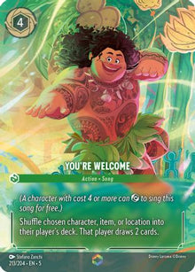 You're Welcome (Enchanted) (213/204) - Shimmering Skies Holofoil