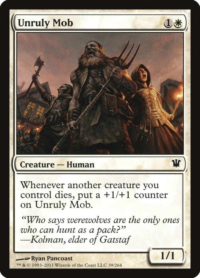 Unruly Mob (39) (Innistrad)