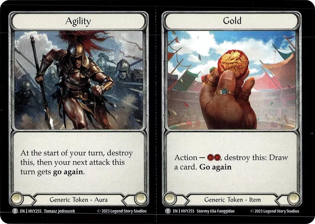 Image for Agility // Gold // Might // Vigor (HVY255) (Heavy Hitters) - Flesh and Blood TCG