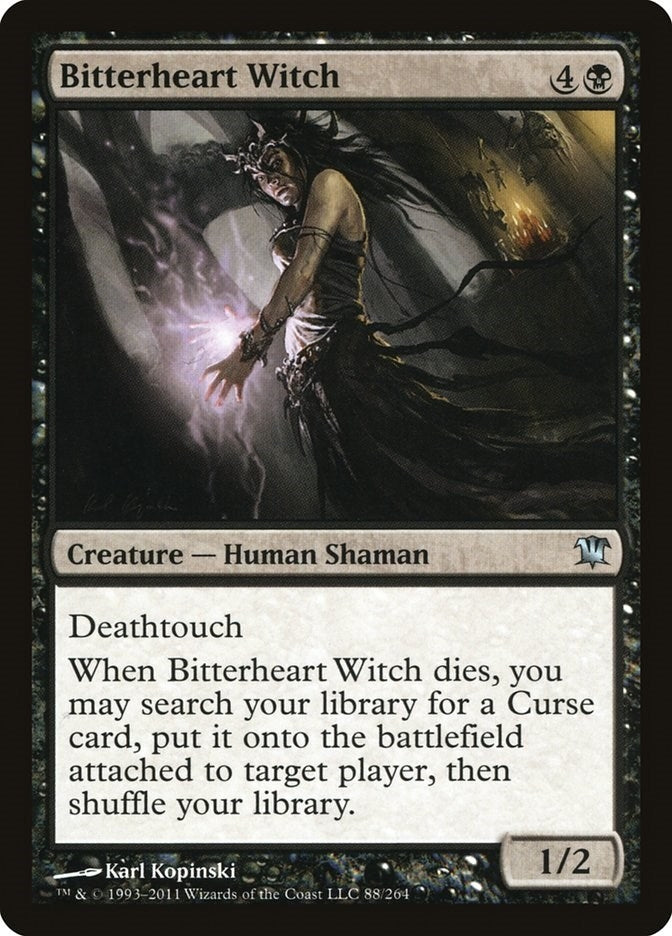 Image for Bitterheart Witch (88) (Innistrad) - Magic: The Gathering