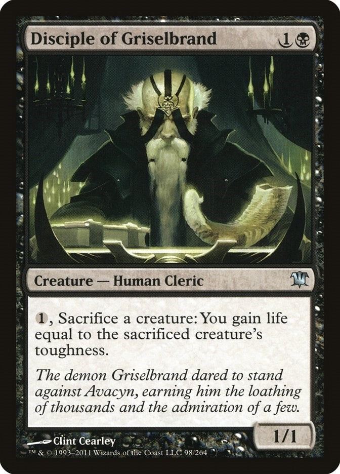 Image for Disciple of Griselbrand (98) (Innistrad) - Magic: The Gathering