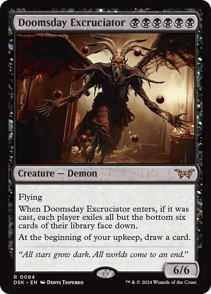 Doomsday Excruciator (94) (Duskmourn: House of Horror)