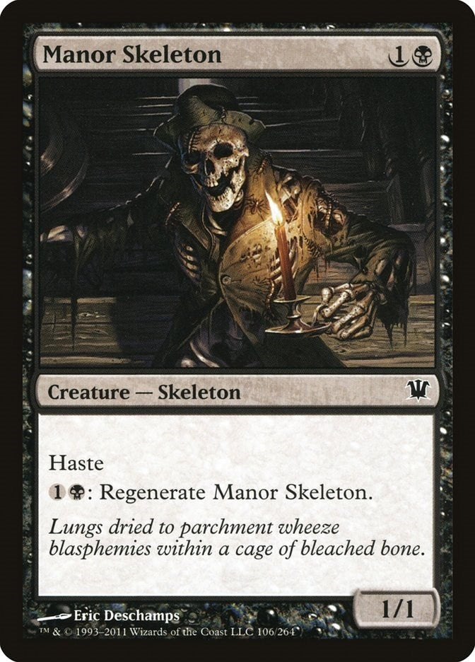 Image for Manor Skeleton (106) (Innistrad) - Magic: The Gathering