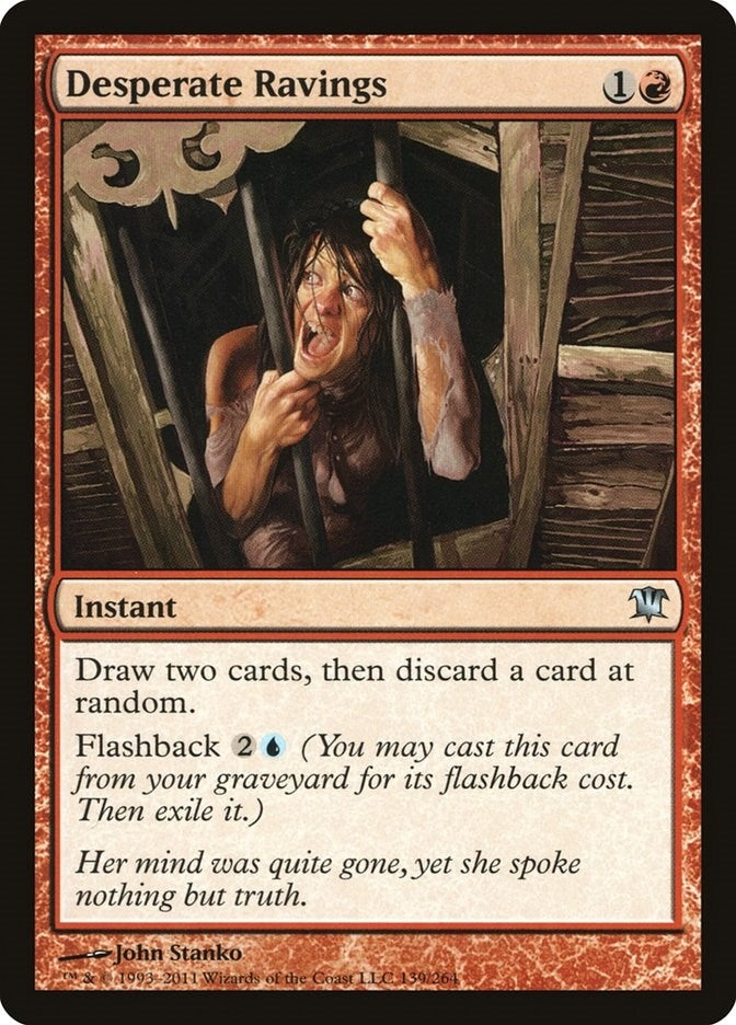 Desperate Ravings (139) (Innistrad)