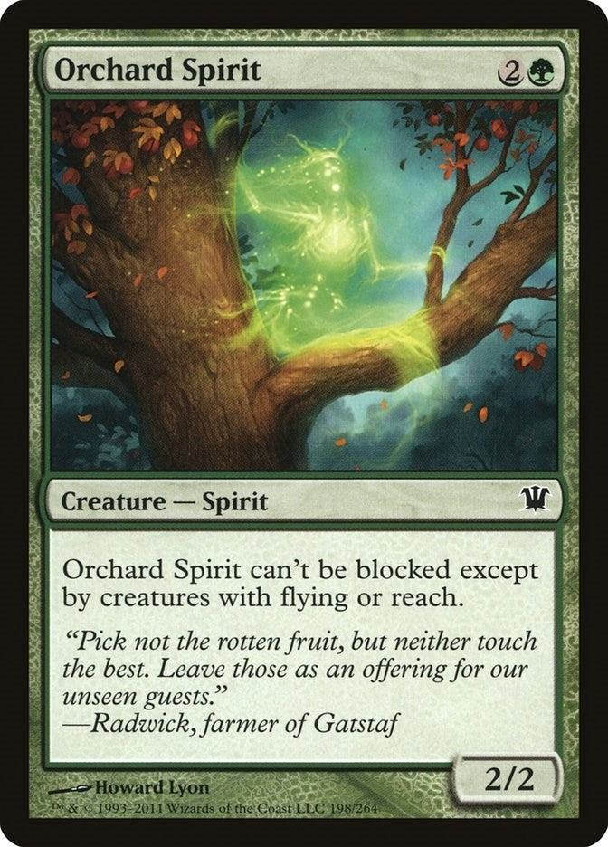 Image for Orchard Spirit (198) (Innistrad) - Magic: The Gathering