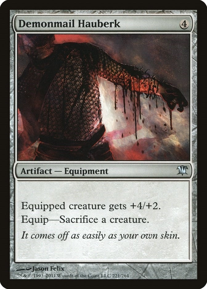 Image for Demonmail Hauberk (221) (Innistrad) - Magic: The Gathering