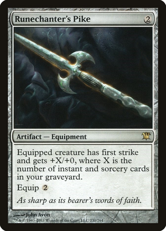 Image for Runechanter's Pike (231) (Innistrad) - Magic: The Gathering