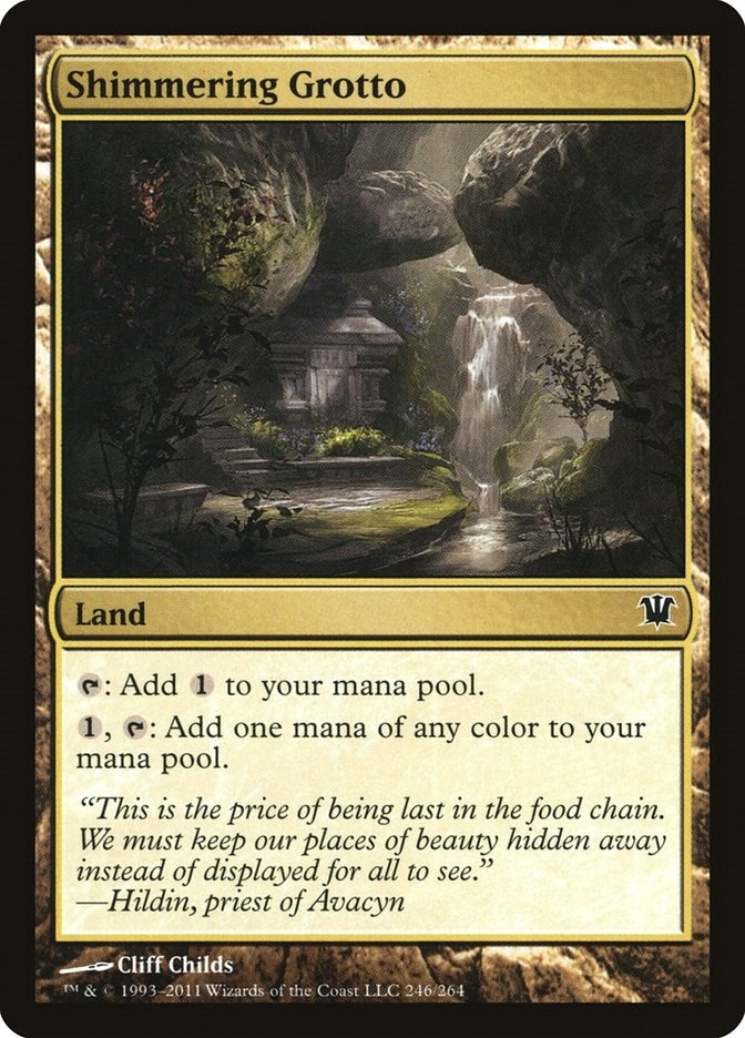 Image for Shimmering Grotto (246) (Innistrad) - Magic: The Gathering