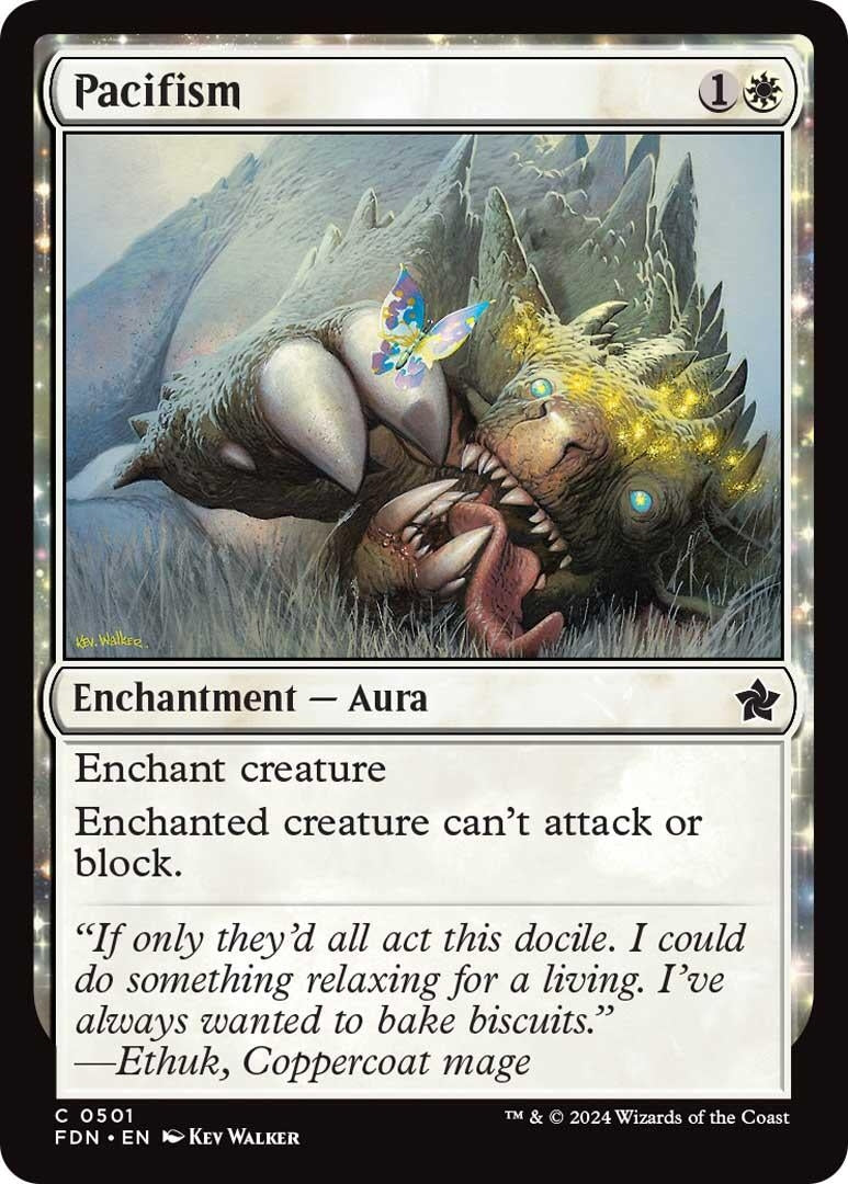 Image for Pacifism (501) (Foundations) - Magic: The Gathering
