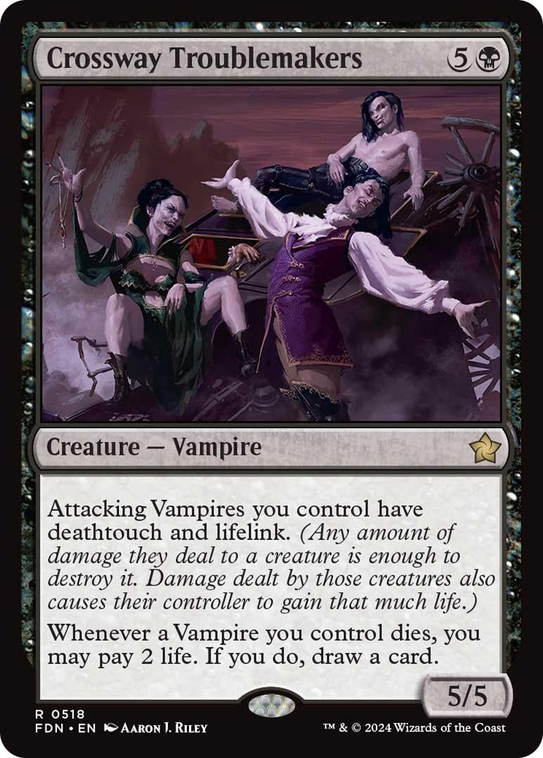 Image for Crossway Troublemakers (518) (Foundations) - Magic: The Gathering