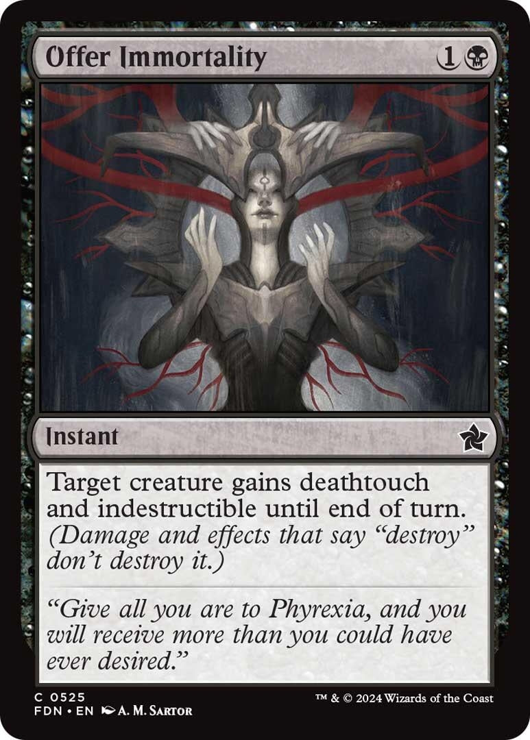 Image for Offer Immortality (525) (Foundations) - Magic: The Gathering