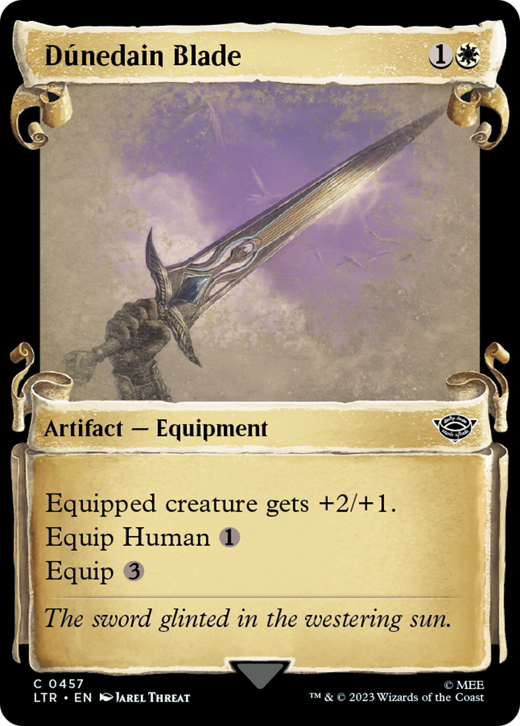Dunedain Blade (Showcase Scrolls) (457) (LTR)