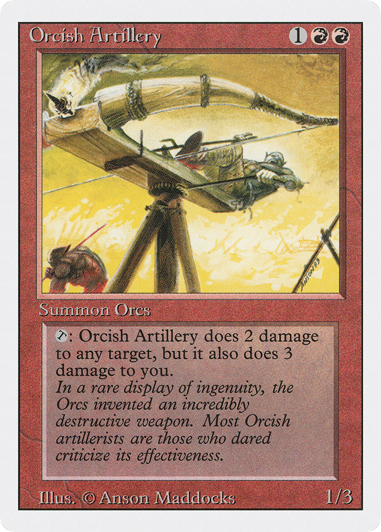 Orcish Artillery (3ED)