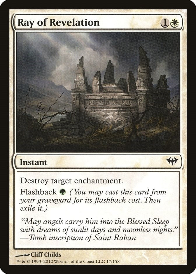 Image for Ray of Revelation (17) (Dark Ascension) - Magic: The Gathering
