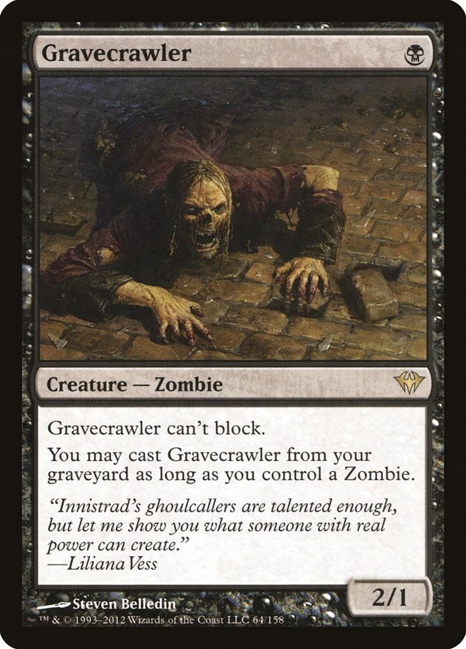 Image for Gravecrawler (64) (Dark Ascension) - Magic: The Gathering