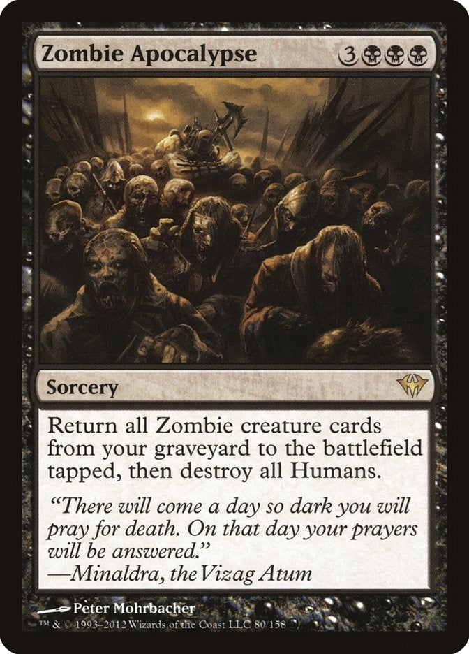Image for Zombie Apocalypse (80) (Dark Ascension) - Magic: The Gathering