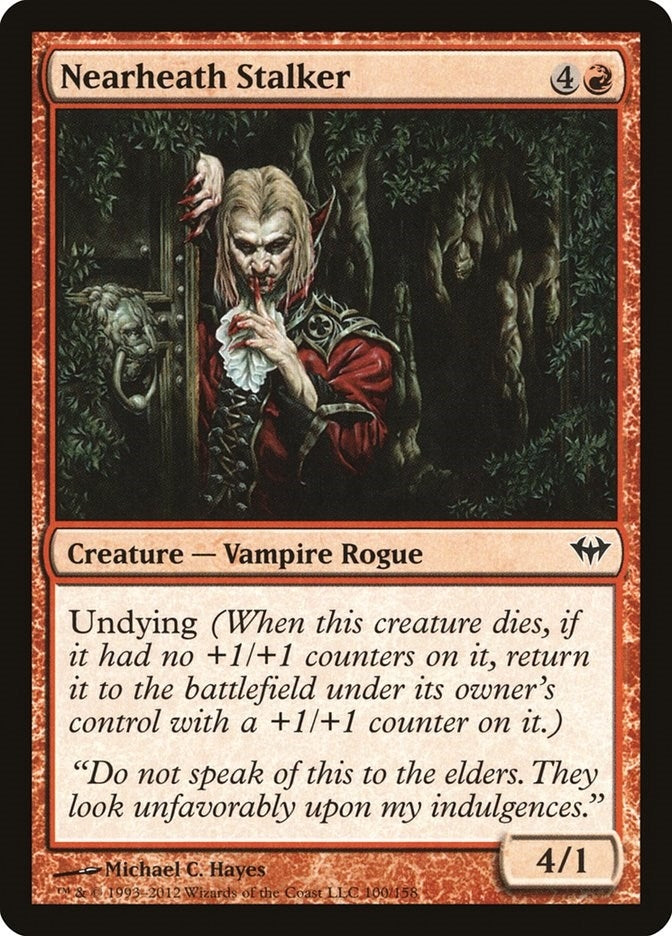 Image for Nearheath Stalker (100) (Dark Ascension) - Magic: The Gathering