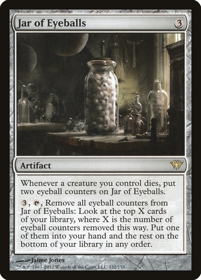 Image for Jar of Eyeballs (152) (Dark Ascension) - Magic: The Gathering