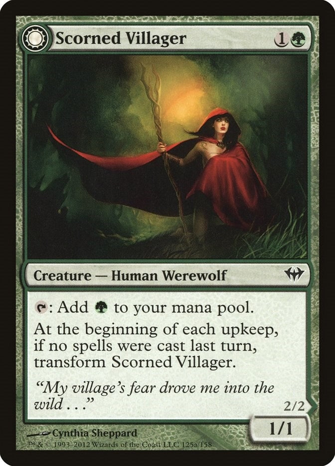 Scorned Villager (125) (Dark Ascension)