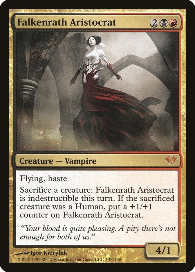 Image for Falkenrath Aristocrat (138) (Dark Ascension) - Magic: The Gathering