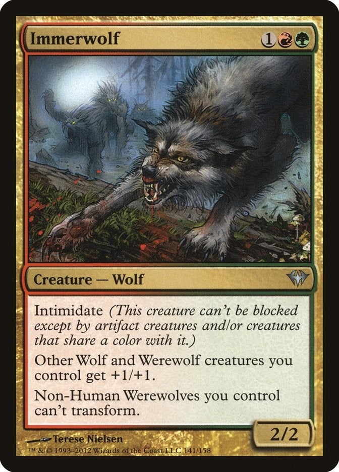 Image for Immerwolf (141) (Dark Ascension) - Magic: The Gathering