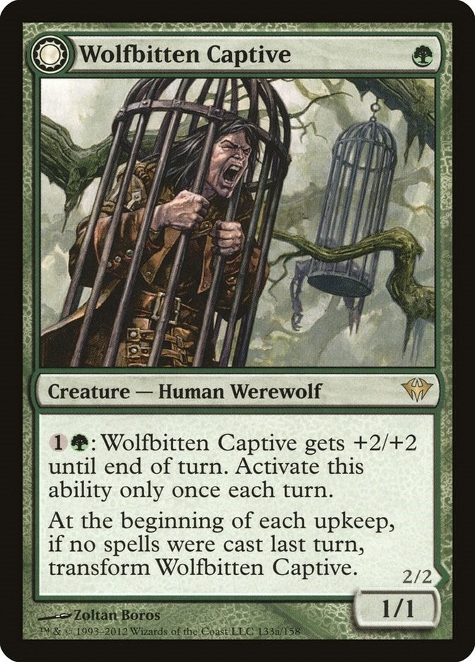 Image for Wolfbitten Captive (133) (Dark Ascension) - Magic: The Gathering