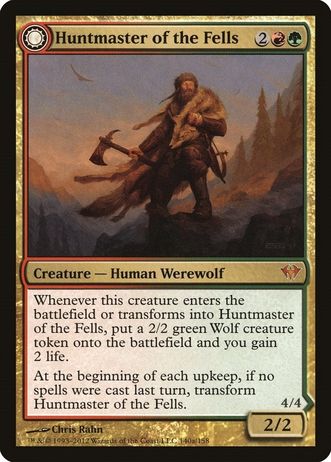 Image for Huntmaster of the Fells (140) (Dark Ascension) - Magic: The Gathering
