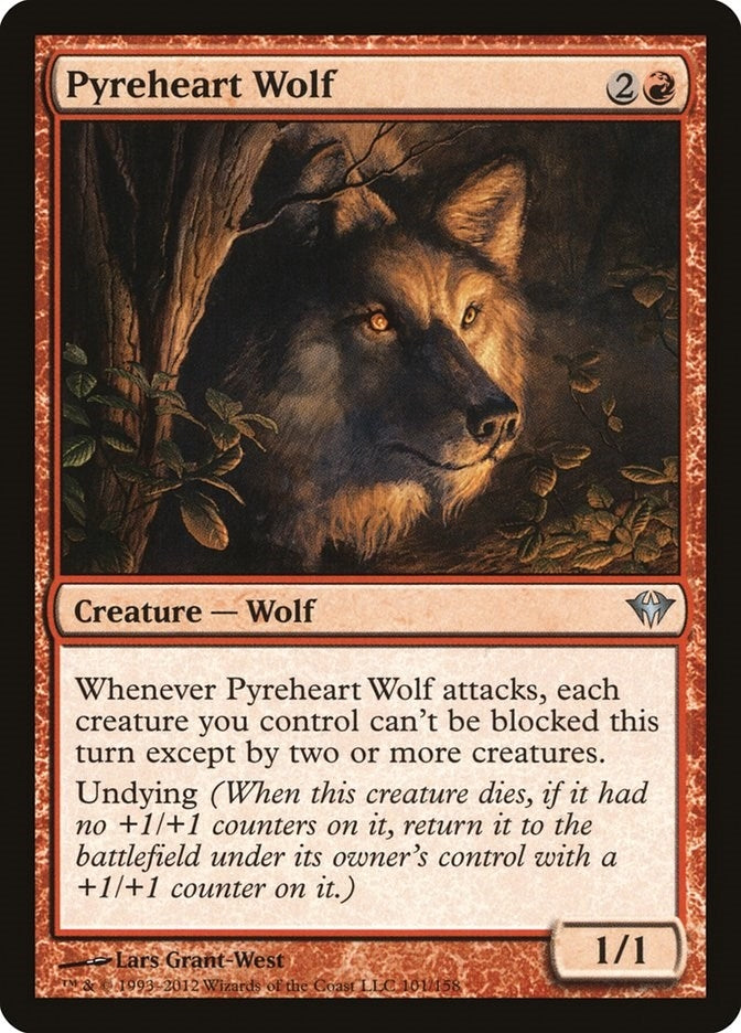Pyreheart Wolf (101) (Dark Ascension)