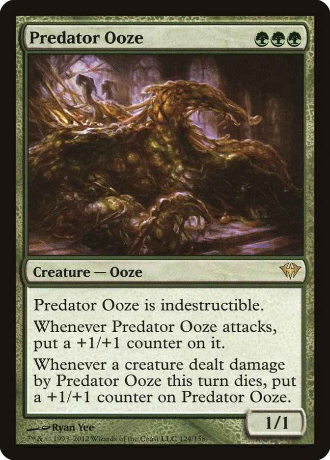 Predator Ooze (124) (Dark Ascension)